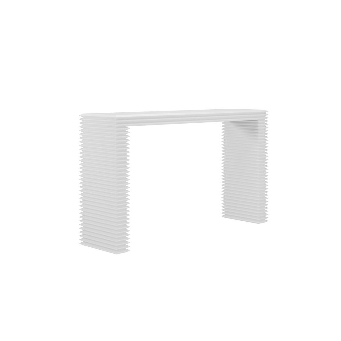 Anoushka Living  Bliss White Console Table